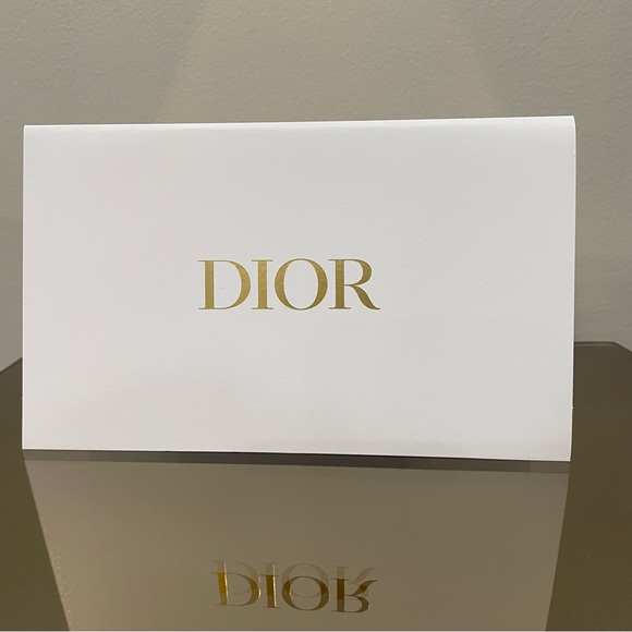 DIOR White Gift Box Set Dior Tissue Paper Card and Shipping Box - Picture 2 of 8